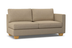 Catalina Right Arm Apartment Size Sofa :: Leg Finish: Natural / Configuration: RAF - Chaise on the Right