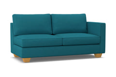 Catalina Right Arm Apartment Size Sofa :: Leg Finish: Natural / Configuration: RAF - Chaise on the Right