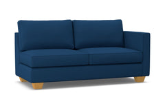 Catalina Right Arm Apartment Size Sofa :: Leg Finish: Natural / Configuration: RAF - Chaise on the Right