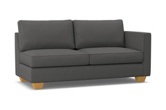 Catalina Right Arm Apartment Size Sofa :: Leg Finish: Natural / Configuration: RAF - Chaise on the Right