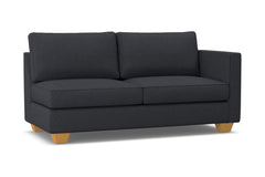 Catalina Right Arm Apartment Size Sofa :: Leg Finish: Natural / Configuration: RAF - Chaise on the Right