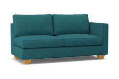 Catalina Right Arm Apartment Size Sofa :: Leg Finish: Natural / Configuration: RAF - Chaise on the Right