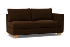 Catalina Right Arm Apartment Size Sofa :: Leg Finish: Natural / Configuration: RAF - Chaise on the Right