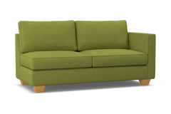 Catalina Right Arm Apartment Size Sofa :: Leg Finish: Natural / Configuration: RAF - Chaise on the Right