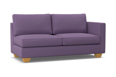 Catalina Right Arm Apartment Size Sofa :: Leg Finish: Natural / Configuration: RAF - Chaise on the Right