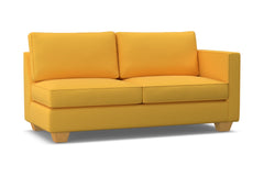 Catalina Right Arm Apartment Size Sofa :: Leg Finish: Natural / Configuration: RAF - Chaise on the Right