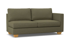 Catalina Right Arm Apartment Size Sofa :: Leg Finish: Natural / Configuration: RAF - Chaise on the Right