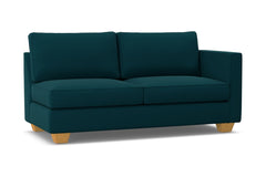 Catalina Right Arm Apartment Size Sofa :: Leg Finish: Natural / Configuration: RAF - Chaise on the Right