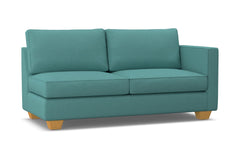 Catalina Right Arm Apartment Size Sofa :: Leg Finish: Natural / Configuration: RAF - Chaise on the Right