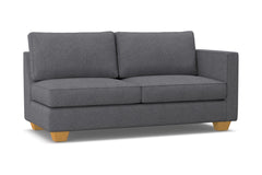 Catalina Right Arm Apartment Size Sofa :: Leg Finish: Natural / Configuration: RAF - Chaise on the Right