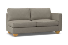 Catalina Right Arm Apartment Size Sofa :: Leg Finish: Natural / Configuration: RAF - Chaise on the Right