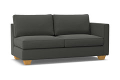 Catalina Right Arm Apartment Size Sofa :: Leg Finish: Natural / Configuration: RAF - Chaise on the Right