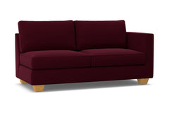 Catalina Right Arm Apartment Size Sofa :: Leg Finish: Natural / Configuration: RAF - Chaise on the Right