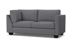 Catalina Right Arm Corner Apt Size Sofa :: Leg Finish: Espresso / Configuration: RAF - Chaise on the Right