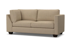 Catalina Right Arm Corner Apt Size Sofa :: Leg Finish: Espresso / Configuration: RAF - Chaise on the Right