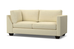 Catalina Right Arm Corner Apt Size Sofa :: Leg Finish: Espresso / Configuration: RAF - Chaise on the Right