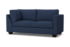 Catalina Right Arm Corner Apt Size Sofa :: Leg Finish: Espresso / Configuration: RAF - Chaise on the Right