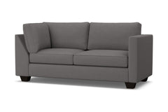 Catalina Right Arm Corner Apt Size Sofa :: Leg Finish: Espresso / Configuration: RAF - Chaise on the Right