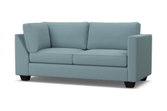 Catalina Right Arm Corner Apt Size Sofa :: Leg Finish: Espresso / Configuration: RAF - Chaise on the Right