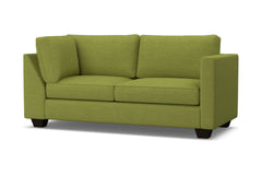Catalina Right Arm Corner Apt Size Sofa :: Leg Finish: Espresso / Configuration: RAF - Chaise on the Right