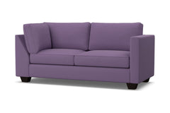 Catalina Right Arm Corner Apt Size Sofa :: Leg Finish: Espresso / Configuration: RAF - Chaise on the Right