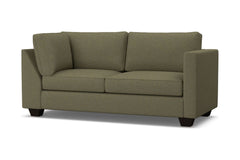 Catalina Right Arm Corner Apt Size Sofa :: Leg Finish: Espresso / Configuration: RAF - Chaise on the Right