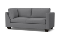 Catalina Right Arm Corner Apt Size Sofa :: Leg Finish: Espresso / Configuration: RAF - Chaise on the Right
