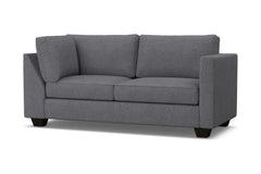 Catalina Right Arm Corner Apt Size Sofa :: Leg Finish: Espresso / Configuration: RAF - Chaise on the Right