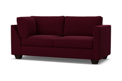 Catalina Right Arm Corner Apt Size Sofa :: Leg Finish: Espresso / Configuration: RAF - Chaise on the Right