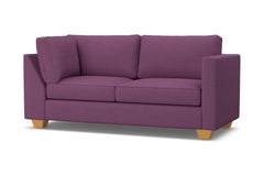 Catalina Right Arm Corner Apt Size Sofa :: Leg Finish: Natural / Configuration: RAF - Chaise on the Right