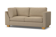 Catalina Right Arm Corner Apt Size Sofa :: Leg Finish: Natural / Configuration: RAF - Chaise on the Right