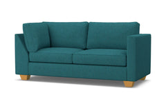 Catalina Right Arm Corner Apt Size Sofa :: Leg Finish: Natural / Configuration: RAF - Chaise on the Right