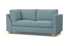 Catalina Right Arm Corner Apt Size Sofa :: Leg Finish: Natural / Configuration: RAF - Chaise on the Right