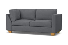 Catalina Right Arm Corner Apt Size Sofa :: Leg Finish: Natural / Configuration: RAF - Chaise on the Right