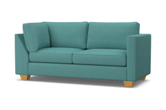 Catalina Right Arm Corner Apt Size Sofa :: Leg Finish: Natural / Configuration: RAF - Chaise on the Right
