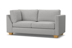 Catalina Right Arm Corner Apt Size Sofa :: Leg Finish: Natural / Configuration: RAF - Chaise on the Right