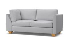 Catalina Right Arm Corner Apt Size Sofa :: Leg Finish: Natural / Configuration: RAF - Chaise on the Right