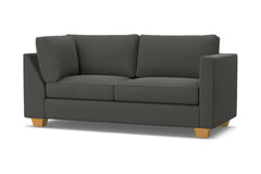 Catalina Right Arm Corner Apt Size Sofa :: Leg Finish: Natural / Configuration: RAF - Chaise on the Right
