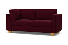 Catalina Right Arm Corner Apt Size Sofa :: Leg Finish: Natural / Configuration: RAF - Chaise on the Right
