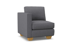 Catalina Left Arm Chair :: Leg Finish: Natural / Configuration: LAF - Chaise on the Left