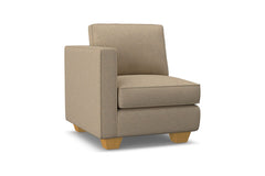 Catalina Left Arm Chair :: Leg Finish: Natural / Configuration: LAF - Chaise on the Left