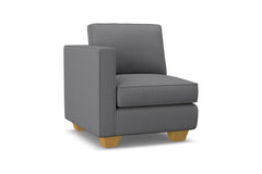 Catalina Left Arm Chair :: Leg Finish: Natural / Configuration: LAF - Chaise on the Left
