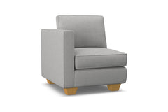 Catalina Left Arm Chair :: Leg Finish: Natural / Configuration: LAF - Chaise on the Left