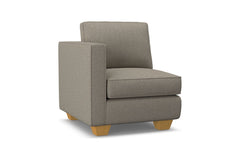 Catalina Left Arm Chair :: Leg Finish: Natural / Configuration: LAF - Chaise on the Left