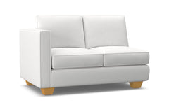 Catalina Left Arm Loveseat :: Leg Finish: Natural / Configuration: LAF - Chaise on the Left