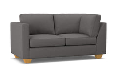 Catalina Left Arm Corner Loveseat :: Leg Finish: Natural / Configuration: LAF - Chaise on the Left