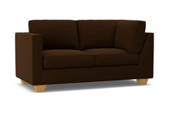 Catalina Left Arm Corner Loveseat :: Leg Finish: Natural / Configuration: LAF - Chaise on the Left