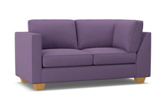 Catalina Left Arm Corner Loveseat :: Leg Finish: Natural / Configuration: LAF - Chaise on the Left