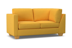 Catalina Left Arm Corner Loveseat :: Leg Finish: Natural / Configuration: LAF - Chaise on the Left