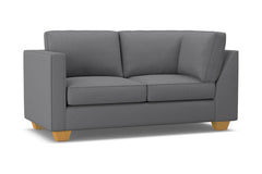 Catalina Left Arm Corner Loveseat :: Leg Finish: Natural / Configuration: LAF - Chaise on the Left